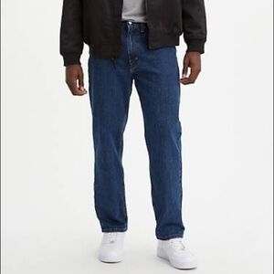 Levi Strauss Cotton Slim 550 Relaxed Straight Leg Boys SZ 18 Slim 27 x 29 Jeans